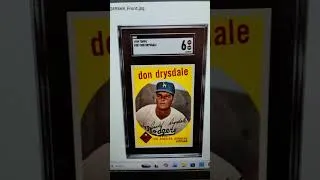Thumbnail: 1959 Topps Drysdale and Cepeda crossed from SGC to PSA! Results are in...