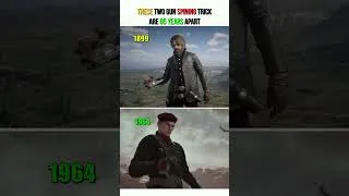 Thumbnail: These Two Gun Spining Trick  Are 65 Years Apart - Arthur vs Ocelot