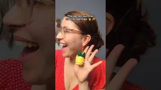 Thumbnail: - the perfect summer crochet earrings doesn't exi... wait!!!! It does!!! ✨🍍🍍✨ #crochet