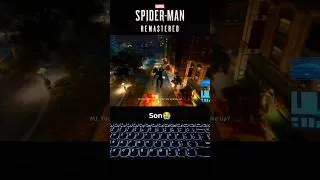 Thumbnail: Spider-Man Remastered Funny Moment😁 #spidermanremastered #shorts #spiderman #funny #gamingshorts