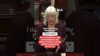 Thumbnail: Sen. Patty Murray calls out Republicans who blame Canada for wildfire smoke.