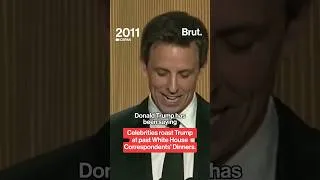 Thumbnail: Comedians roast Trump at past White House Correspondents' Dinners.
