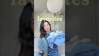 Thumbnail: august favorites 🩵
