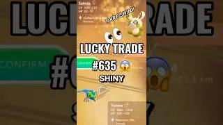 Thumbnail: Is TODAY the DAY?!… (LUCKY TRADE #635) #pokemongo #shorts