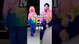 Thumbnail: Who is best ?? BTS or MODEL ? #bts #ytshorts #shorts #trending