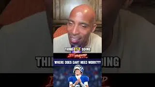 Thumbnail: Tiki Barber on JAXSON DART’S WEAKNESS #nygiants #nfl #football #jaxsondart