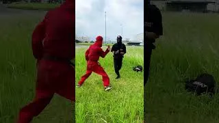 Thumbnail: Money Heist Tutorial Kip Up SWAT #moneyheist #parkour #police #tutorial #shorts #badguys