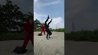 Thumbnail: Money Heist Tutorial Webster Flip SWAT #moneyheist #parkour #police #tutorial #bubblesgangz
