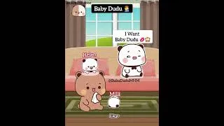 Thumbnail: Baby Dudu 😂 #bubu #dudu #milli #helen #bubududu #shorts #milkmocha #bubududumhm