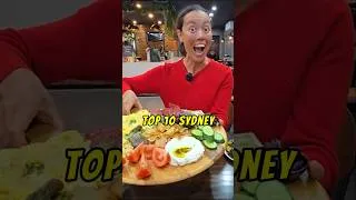 Thumbnail: Top 10 Sydney Food Spots YOU MUST TRY in 2025! #shorts