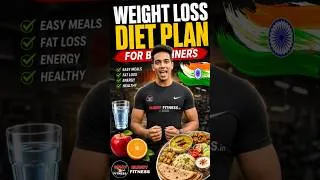 Thumbnail: Full Day Diet Plan For Weight Loss | Simple Indian Diet | Buddy Fitness #beginners