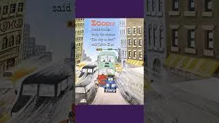 Thumbnail: Little Blue arrives in the big, fast city! – "Little Blue Truck Leads The Way"
