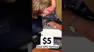Thumbnail: Can you GAME on 2 CHEAP GPUs? #amd #crossfire #gpu #budget