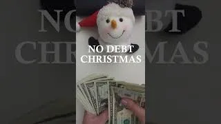 Thumbnail: NO DEBT CHRISTMAS | Cash Stuffing Holiday Savings #christmas  #savingschallenges #debtfree