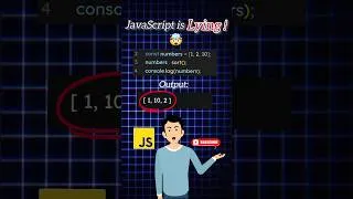 Thumbnail: JS Coders Ke Saath Sabse Bada Dhoka! 🤯 #javascript #codinginhindi #codeindia #shorts