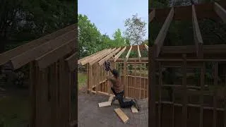 Thumbnail: I’m building my dream garage part 2. #diy #construction #homerenovation