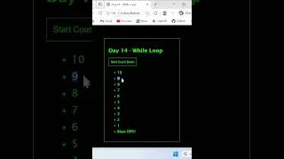 Thumbnail: JavaScript While Loop in 11 Seconds 🚀 #Shorts