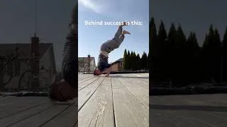Thumbnail: Success is inevitable if you keep trying #calisthenics
