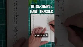 Thumbnail: My Ultra-Simple Habit Tracker
