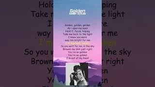 Thumbnail: Harry Styles - Golden (Lyrics) #shorts