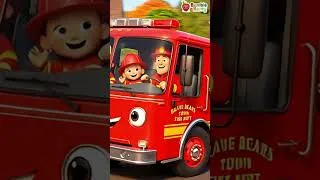 Thumbnail: 🐱 Firefighters Save the Little Kitten! 🚒 Siren On The Firetruck #Shorts  #firefightersong  #cartoon