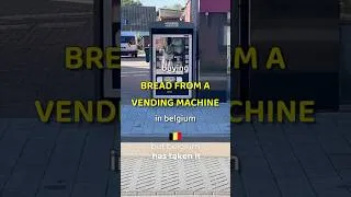 Thumbnail: a vending machine for bread 🍞 🇧🇪