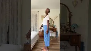 Thumbnail: Denim skirt ootd!