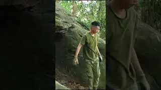 Thumbnail: I Build Caves For Bushcraft Survival #shots #survival #bushcraftsurvival #cooking