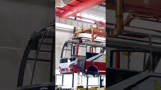 Thumbnail: Just released a full video on YouTube about the factory of Golden Dragon 🚌#factory #bus #industry