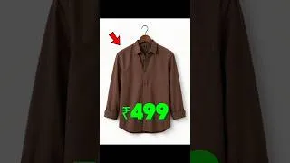 Thumbnail: Best Casual Shirts for Men Under 500 🔥| Flipkart Shirt Haul #shorts #shirts