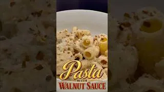 Thumbnail: AL CAPONE'S Favorite Pasta? | Italian Pasta with Walnut Sauce.   #Shorts #trending #mafia