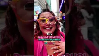 Thumbnail: Wicked one short day at Broadway in bryant park