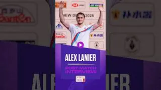 Thumbnail: A proud moment for world champion Alex Lanier. 🇫🇷🏆 #BWFWorldChampionships #NewDelhi2026