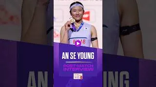 Thumbnail: Behind every world title is hard work. Congrats to An Se Young! #BWFWorldChampionships #NewDelhi2026