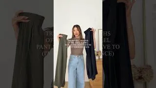 Thumbnail: Trying the Ruti viral barrel pants in 2 lengths! #petitefashion #petitepants