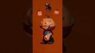 Thumbnail: Happy Halloween! #blender #3danimation #halloween #art #edit #digitalart #nostalgia