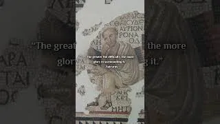 Thumbnail: Epicurus’ Most Powerful Quote on Struggle & Greatness  #mindset #quotes #philosopher