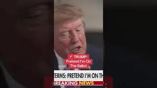 Thumbnail: Trump wants the midterms to be about him. #trump #midterms #politics