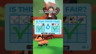 Thumbnail: worst trade i've EVER done... #adoptme #roblox #shorts