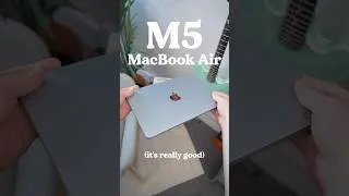 Thumbnail: M5 MacBook Air - my favourite apple product..? 🩵