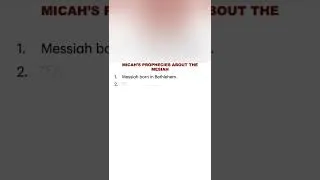 Thumbnail: old testament prophecy about the messiah | old testament prophecies about the messiah