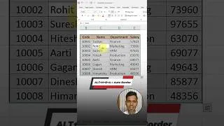 Thumbnail: Apply Borders in Excel with One Shortcut Key! ⚡#Shorts