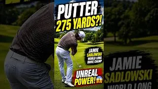 Thumbnail: Long Drive Champ Hits a PUTTER 275 Yards 🤯⛳