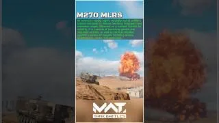 Thumbnail: M270 MLRS with ATACMS block-II and G-MLRS-ER Ammunition #mwttankbattles #mlrs #tankbattle