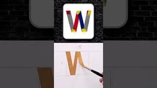 Thumbnail: HOW TO SIGN PAINTING LETTER W x JOHN KING | SIGN PAINTING SKILLS #signpainting #signwriting
