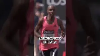 Thumbnail: WR Sabastian Sawe 1:59.30 | London Marathon 2026