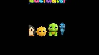 Thumbnail: Calm Bunny Underwater - Bubble Parade Lemonade  #sensoryvideo #babysensory #calmbunny