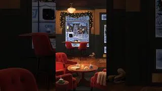Thumbnail: 🎄🦉 ⛸️ The Christmas Coffee Shop On Main Street
