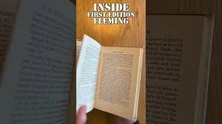 Thumbnail: First Edition Fleming | On Her Majesty's Secret Service #jamesbond #rarebooks #shorts #firstedition