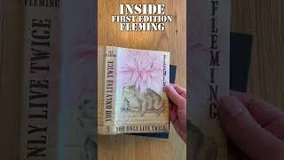 Thumbnail: First Edition Fleming | YOU ONLY LIVE TWICE #jamesbond #rarebooks #shorts #firstedition